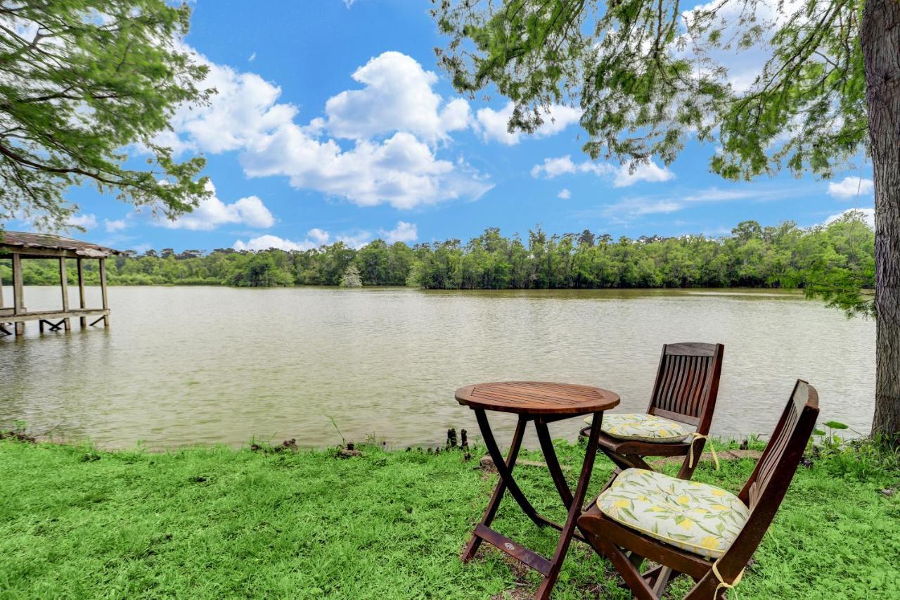 Kingwood Cottage - 10 Mins From Iah - Lake Front Humble Kültér fotó